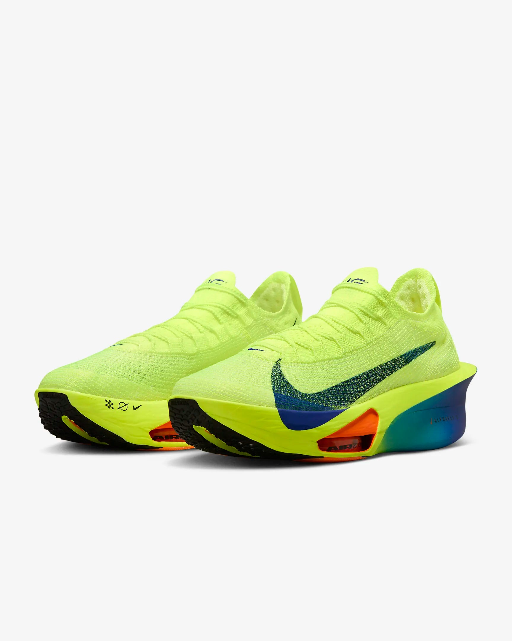 スパイク・シューズ NIKE ALPHAFLY NEXT% 3 FP Nike Alphafly Next% 3 Men's Running Shoes - Volt/Concord